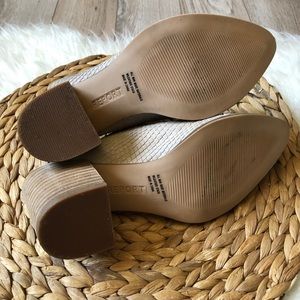 report tosh snakeskin mule
